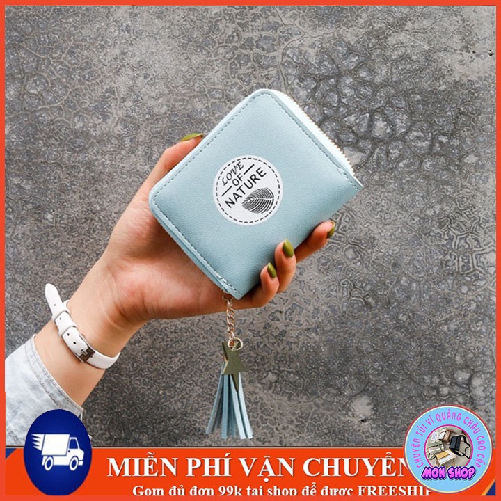 Ví ngắn nữ đẹp cầm tay thời trang nhiều ngăn cao cấp đựng tiền giá rẻ VD85