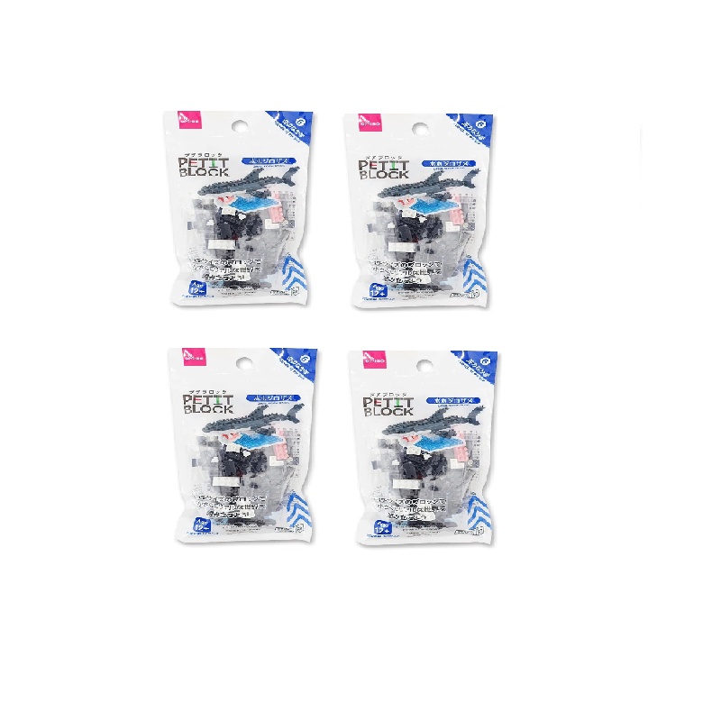 Đồ chơi lắp ráp Petit Block Mô hình Cá mập trắng khổng lồ - Great White Shark No.80