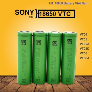 Cell Pin Sony 18650 VTC6 3000mah xả 30A date 2020