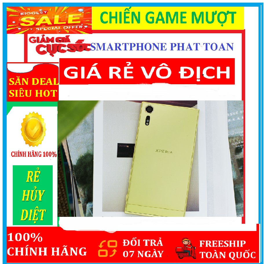 " GIÁ RẺ VÔ ĐỊCH " điện thoại Sony Xperia XZs CHÍNH HÃNG ram 4G/64G mới - Chơi PUBG/Free Fire mướt