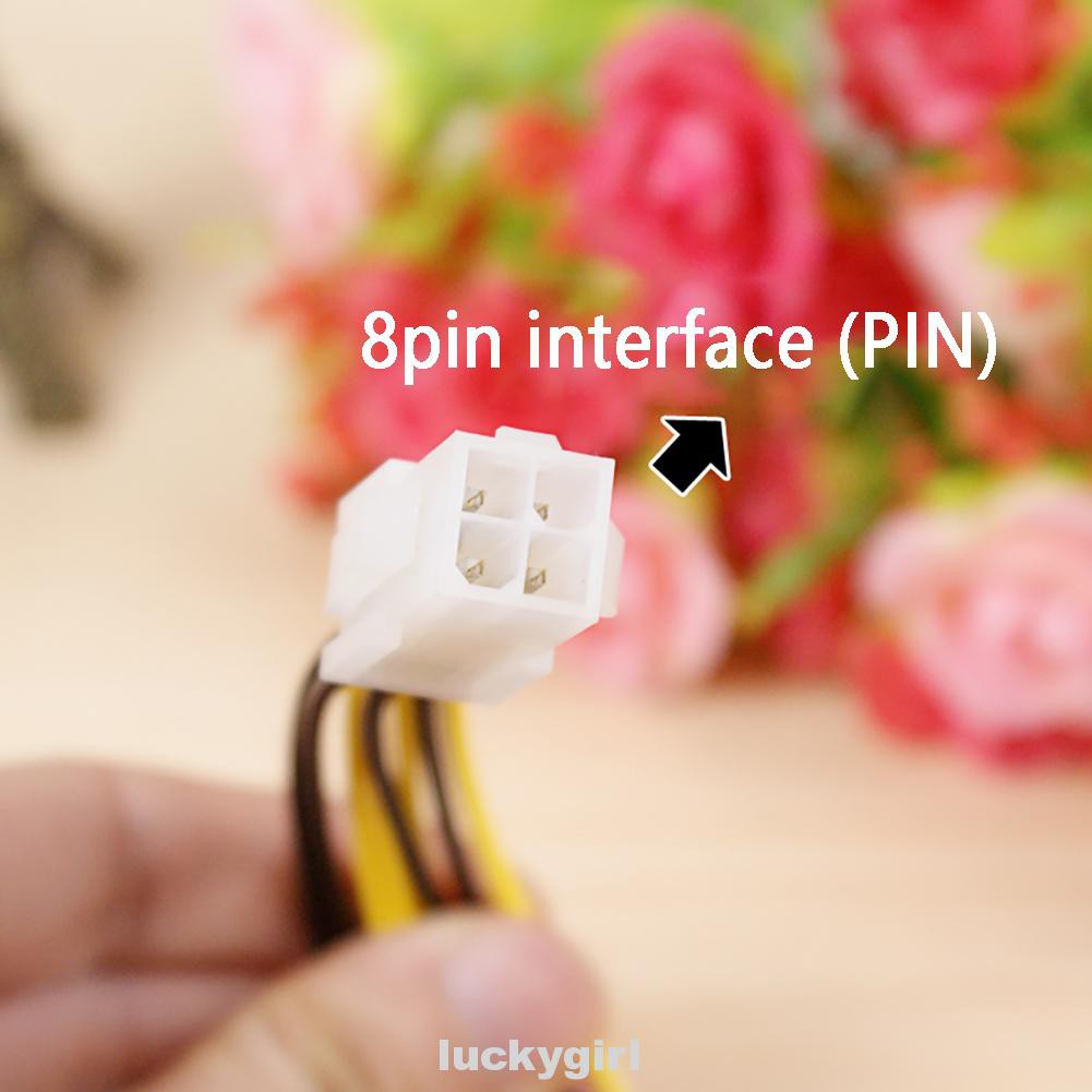 Dây Cáp Nối Dài Cpu 4pin Male Sang 8pin Female