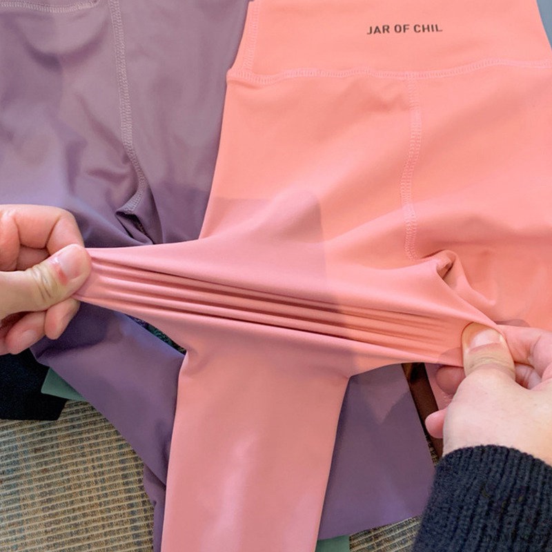 Quần Legging Tập Yoga Chất Liệu Thân Thiện Với Da Phong Cách Hàn Quốc Cho Bé Gái