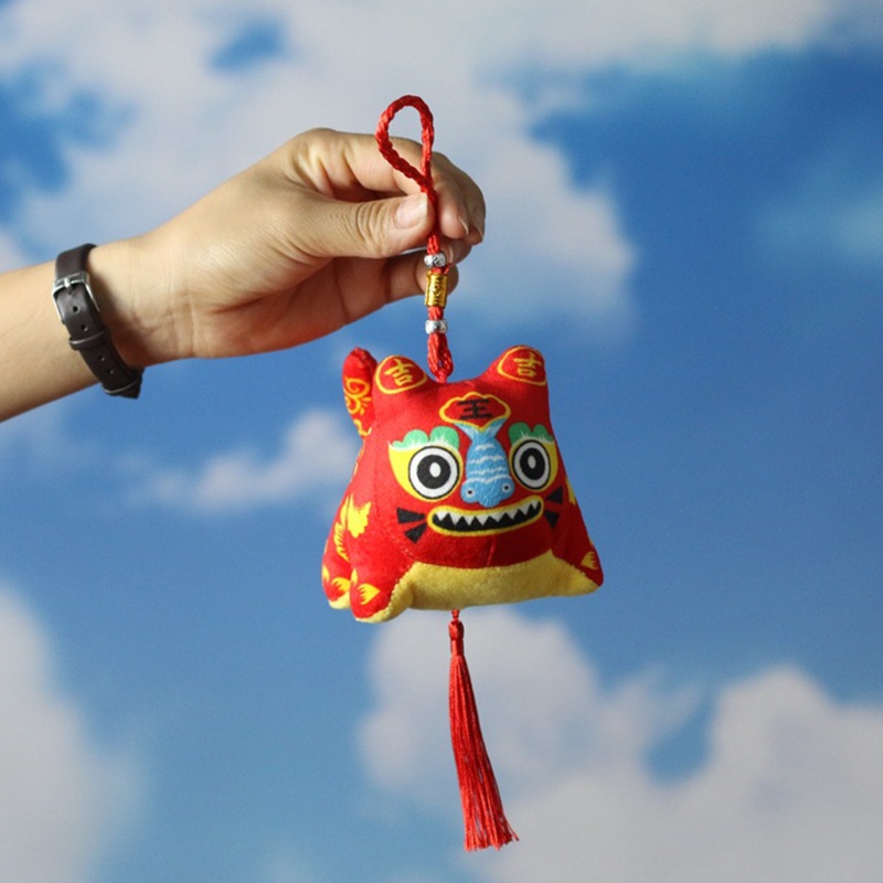 Wmmb Đồ Chơi Dây Treo Hình Chú Hổ Giống Thật Bền Làm Quà Tặng Giáng Sinh Cho