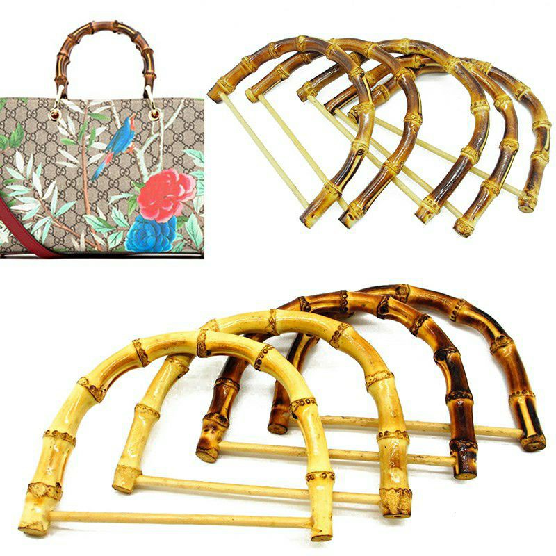 Quai cầm túi xách thiết kế đốt tre độc đáo tiện dụng