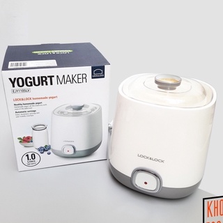Máy làm sữa chua Lock&Lock EJY110SLV (1000ml) cốc nhựa cao cấp- Hàng chính hãng bảo hành 12 tháng