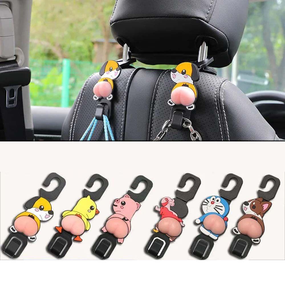 Móc Treo Đồ Dùng Gắn Lưng Ghế Ngồi Xe Hơi Đa Năng Tiện Dụng Cho Gia Đình