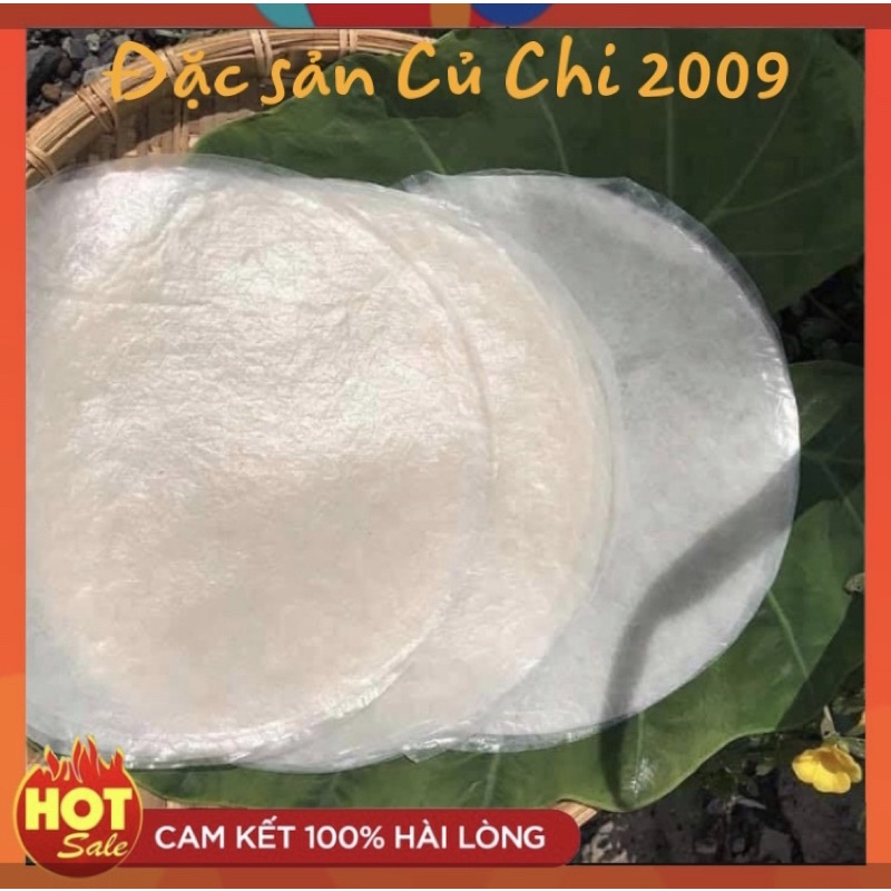 500gram - Bánh tráng phơi sương nguyên cái