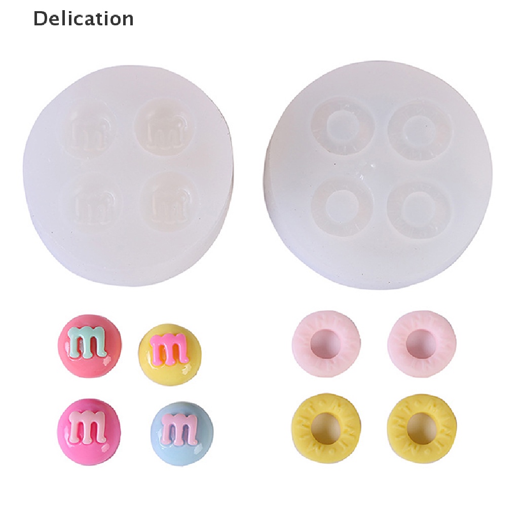 [Delication] Khuôn Silicone Mini Làm Kẹo Đường Trang Trí Bánh Kem Tráng Miệng Hình Còi M Đậu
