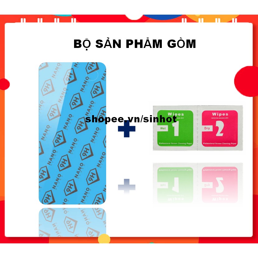 Tấm dán dẻo PPF trước + sau +camera cho smartphone Xiaomi Mi MIX Fold