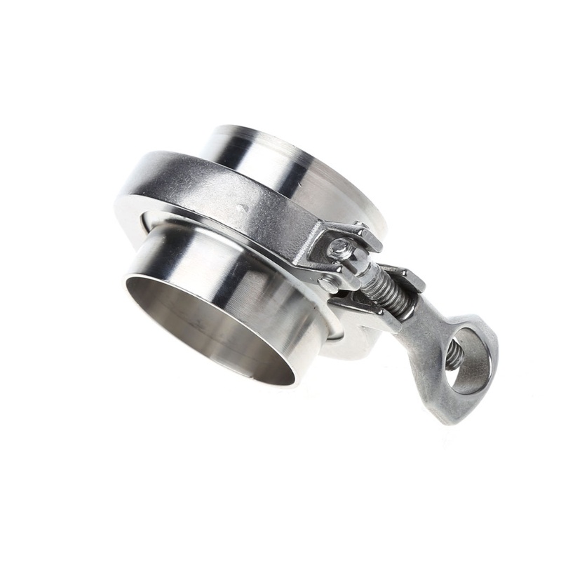 Ống Vệ Sinh Hàn 51mm 2 OD SS304 + Kẹp Ba Chân + Vòng Đệm PTFE