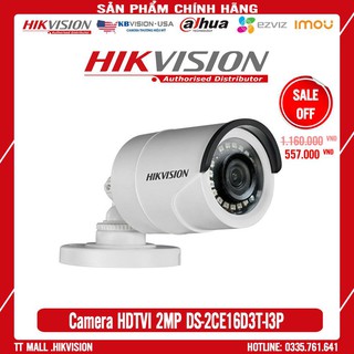 Camera hdtvi hikvision ds-2ce16d3t-i3p chống ngược sáng hàng chính hãng bảo hành 2 năm .