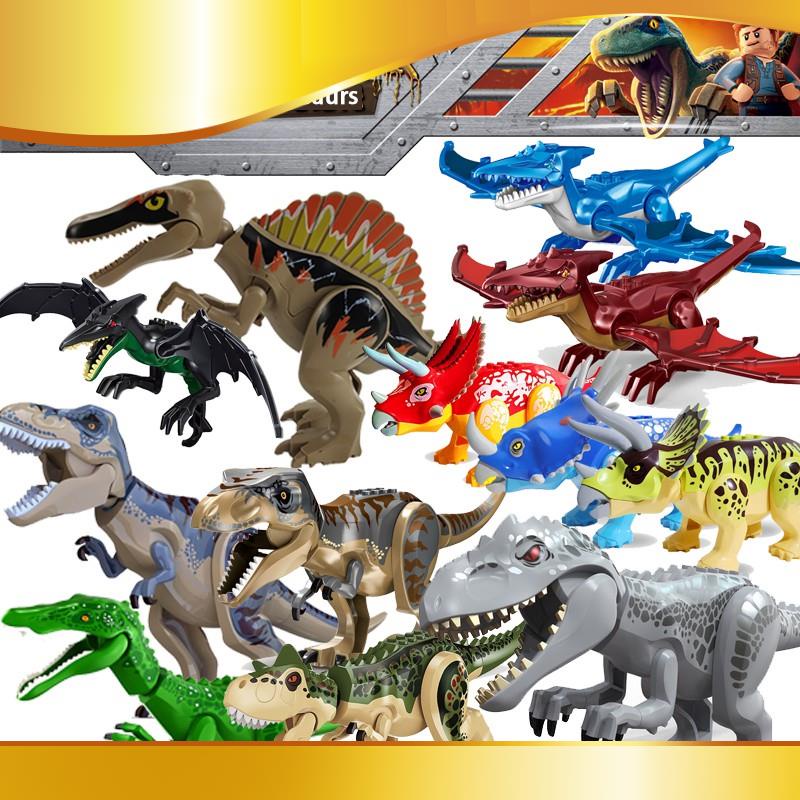 Bộ mô hình đồ chơi lắp ráp LEGO chủ đề khủng long cho trẻ em