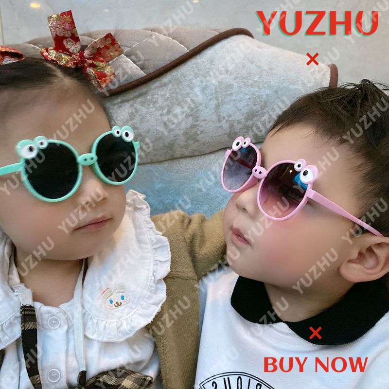Kính Mát Chống Tia UV Họa Tiết Hoạt Hình Dễ Thương Cho Bé