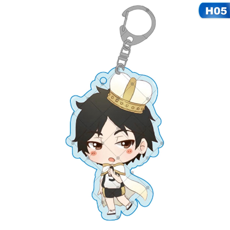 flowersqueen Móc Khóa Hoạt Hình Anime Haikyuu!! Xinh Xắn