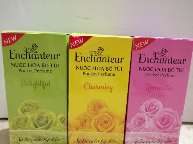 Có 3 mùi-Nước hoa bỏ túi Enchanteur 18ml | BigBuy360 - bigbuy360.vn