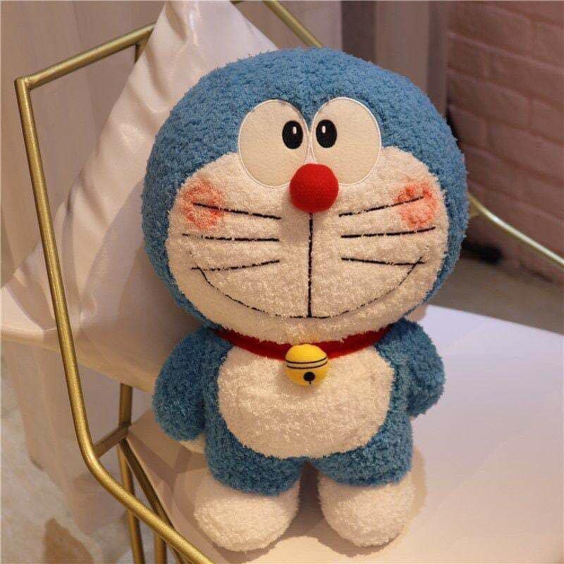 Gấu bông hình chú mèo máy đôrêmon trong phim hoạt hình doraemon nổi tiếng