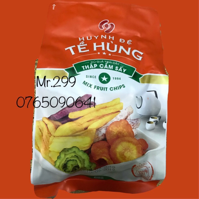 Trái cây sấy Huynh Đệ Tề Hùng gói 500 gram | BigBuy360 - bigbuy360.vn