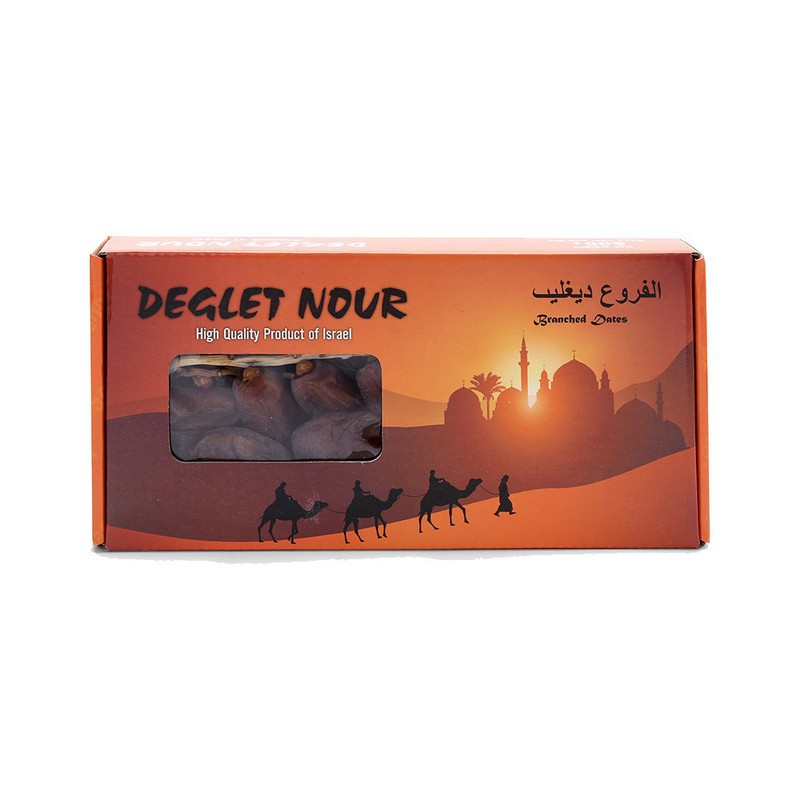 Chà Là Sấy Khô Nguyên Cành 3 con lạc đà - hộp  500g | BigBuy360 - bigbuy360.vn