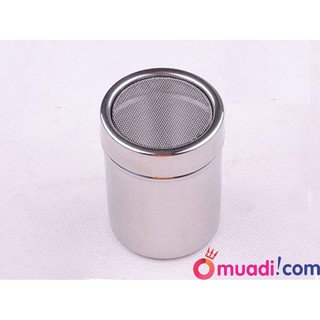 LỌ RẮC BỘT CACAO, MATCHA - Inox