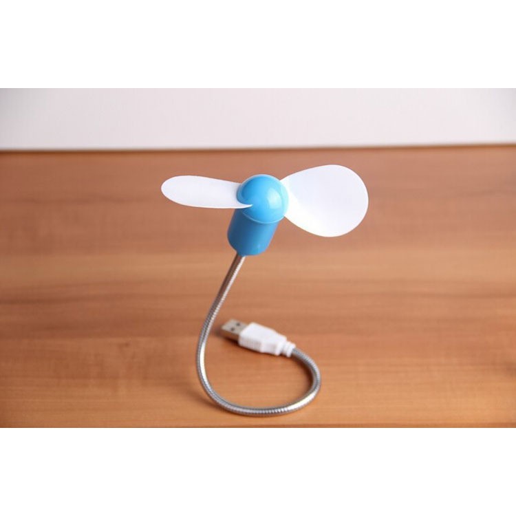 Quạt USB hongkong_store sieure888 quạt usb cánh nhựa thân inox bền