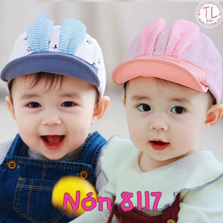 Nón cho bé - Nón tai thỏ xinh xắn