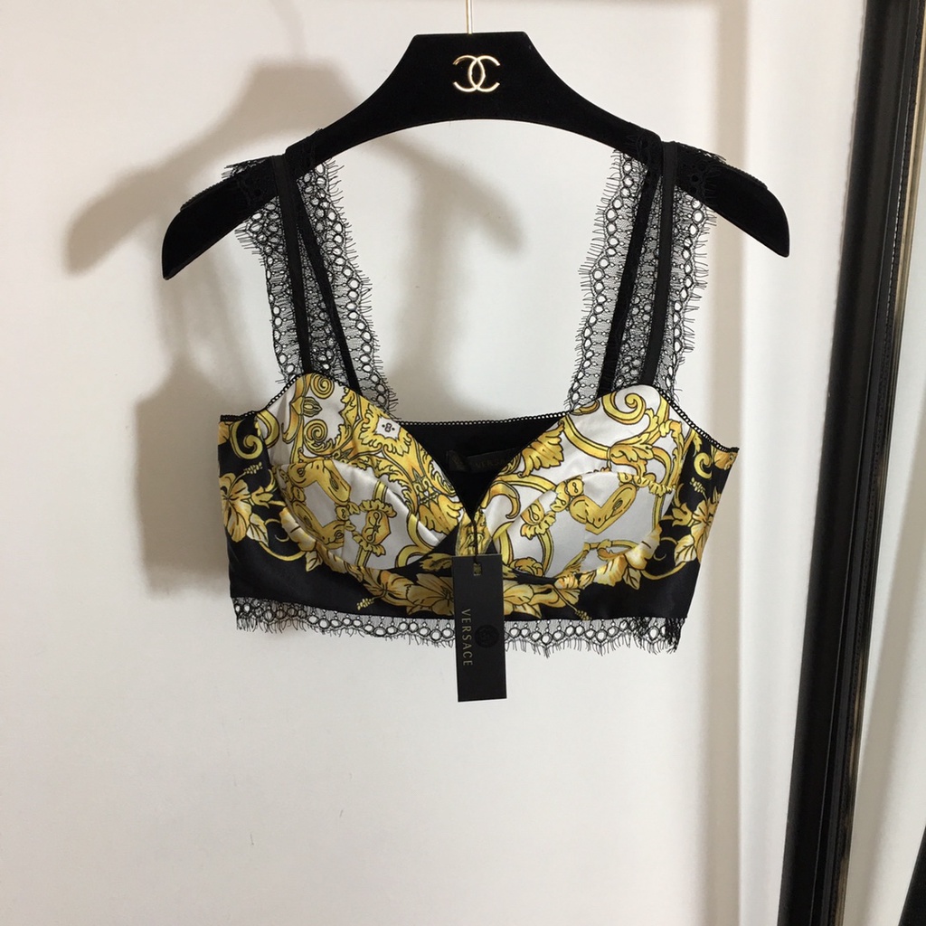 Set áo váy nữ thời trang cao cấp Versace phong cách quyến rũ, thu hút