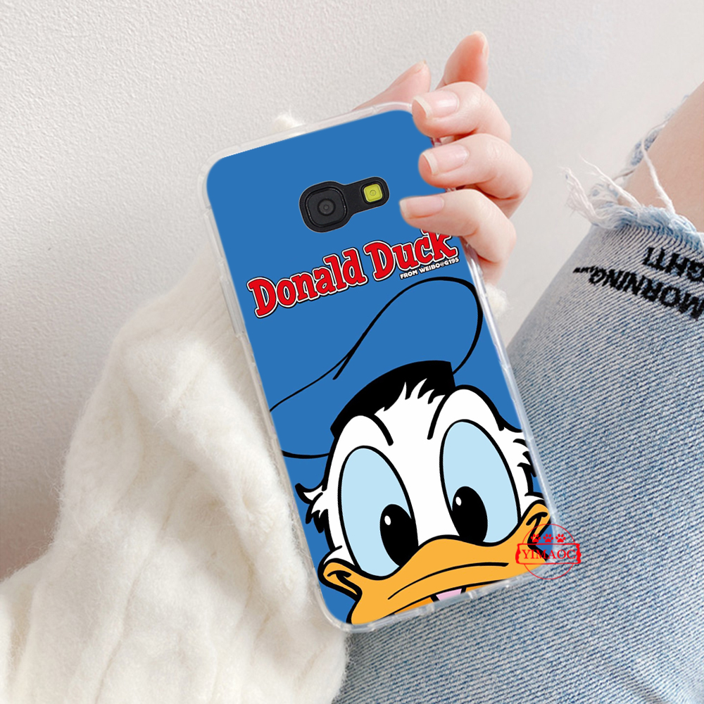 Ốp lưng họa tiết Disney Donald Duck cho Samsung J4 J5 J6 Plus J7 Prime J8 2018 M20 M31