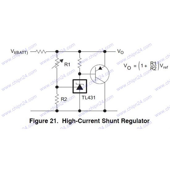 [5 CON] IC TL431 TO-92 (431 100mA 36V)