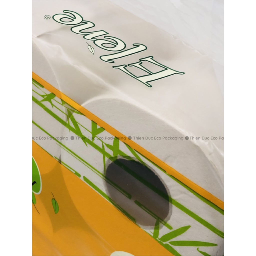 GIẤY VỆ SINH GẤU TRÚC ELENE VIỆT NAM Than Tre Cao Cấp - 10 cuộn/bịch Có Lõi - 3 LỚP DÀY MỊN, TỰ NHIÊN KHÔNG TẨY TRẮNG