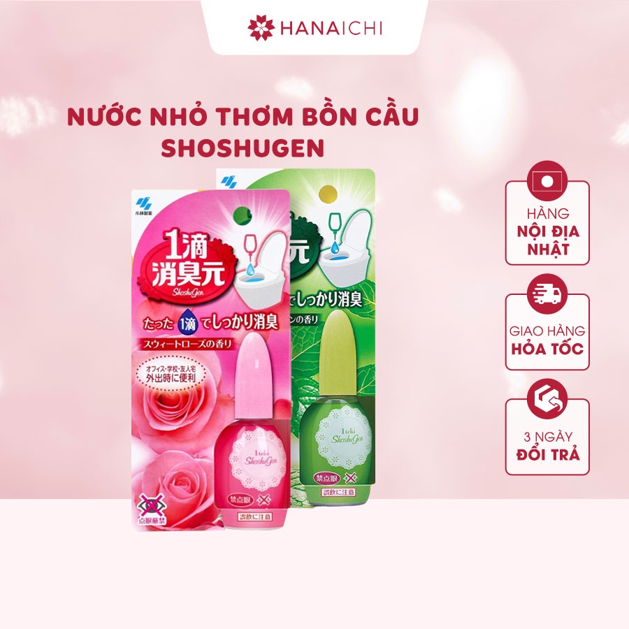 Nước Nhỏ Thơm Bồn Cầu Shoshugen