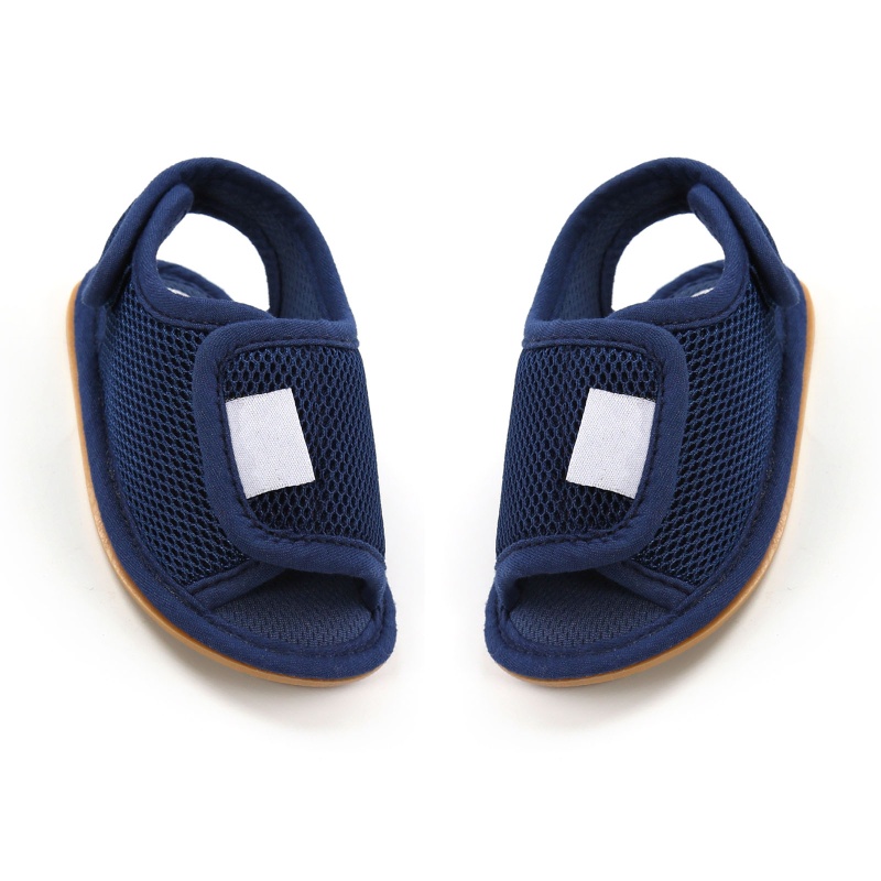 Xăng đan Cotton Đế Mềm Chống Trượt Mùa Hè Cho Bé Trai Gái