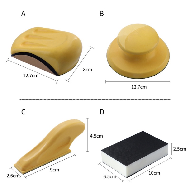 Đĩa Mài Đánh Bóng Gỗ Cầm Tay Tiện Dụng