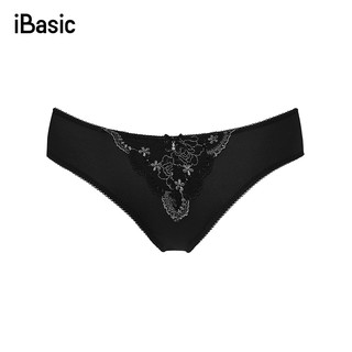 Quần lót nữ thun phối ren thêu iBasic PANW100