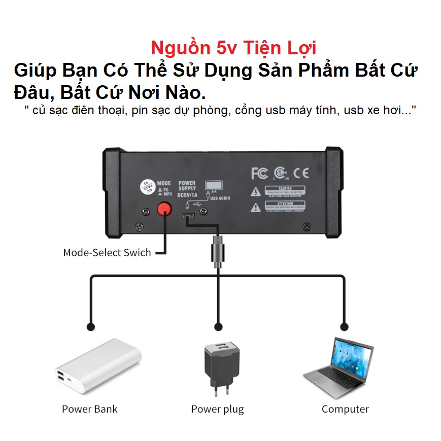 Bộ Mixer Yamaha G4 USB Bluetooth, Kèm 2 Micro Không Dây - Dùng Hát Livestream Karaoke Cao Cấp