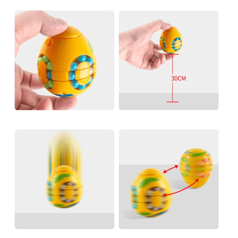 Con Quay Đồ Chơi HìNh KhốI 3D BấT ĐốI XứNg PháT TriểN Trí NãO Cho Trẻ Em