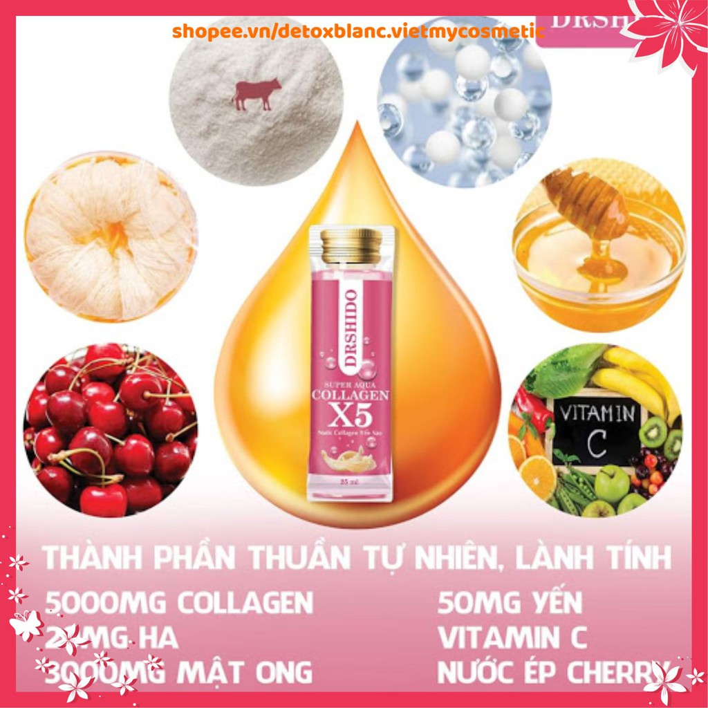 Collagen X5 Yến Sào Nhật Bản Chính hãng