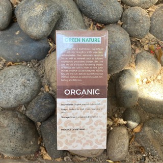 Hạt Điều Nature Green rang muối 500G