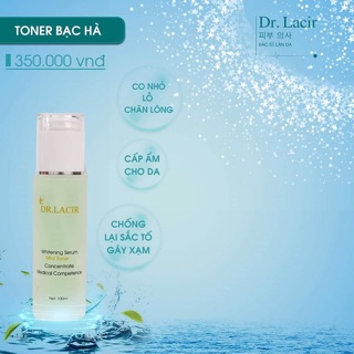 TONER BẠC HÀ DRLACIR ( nước hoa hồng)