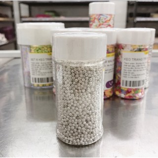 KẸO CỐM TRANG TRÍ BÁNH BI BẠC 85G