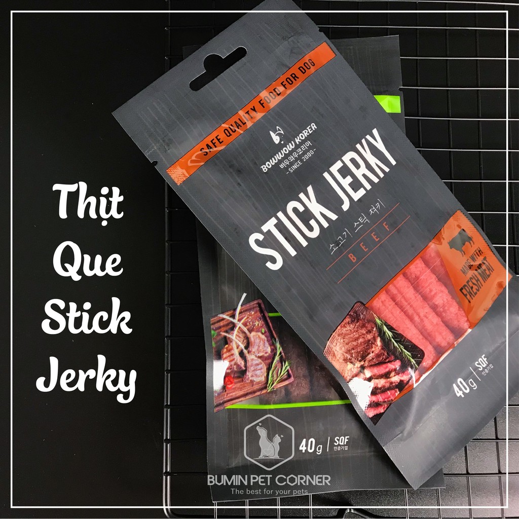 Thịt que cho Chó Stick Jerky gói 40g/90g