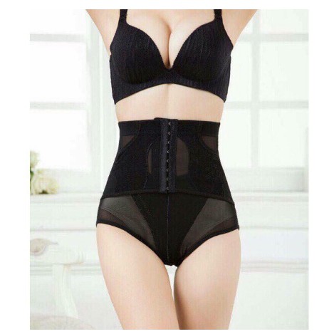 QUẦN LÓT GHEN NỊT BỤNG CẠP CAO CÓ MÓC CÀI-GIẢM EO,GIẢM MỠ ĐỊNH HÌNH VÒNG EO | BigBuy360 - bigbuy360.vn