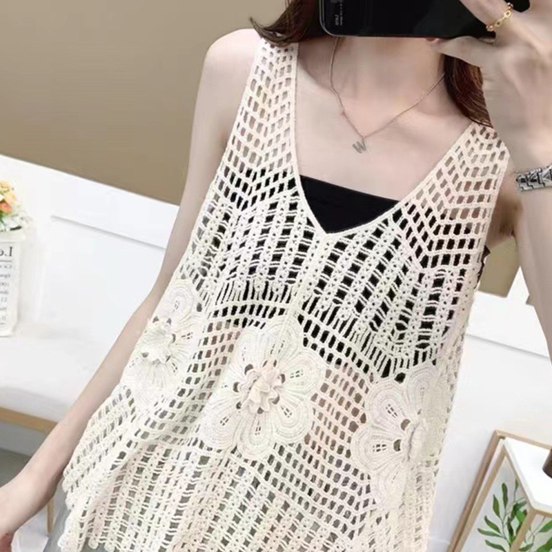 Áo Len Hai Dây Thời Trang Mùa Hè Cho Nữ