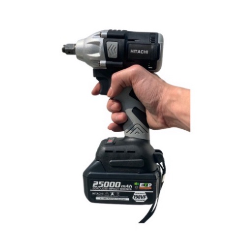 Máy Siết Bulong Hitachi 198VF 2 PIN Đầu 2 Trong 1, Máy Bắn Bulong Không Chổi Than Khoan Tường Bắn Vít Mở Ốc Xe Pin Khỏe