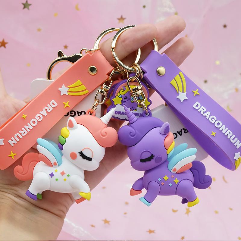 [Ảnh thật] [Có sẵn] Móc khóa ngựa thần dễ thương Hottrend -phụ kiện túi xách