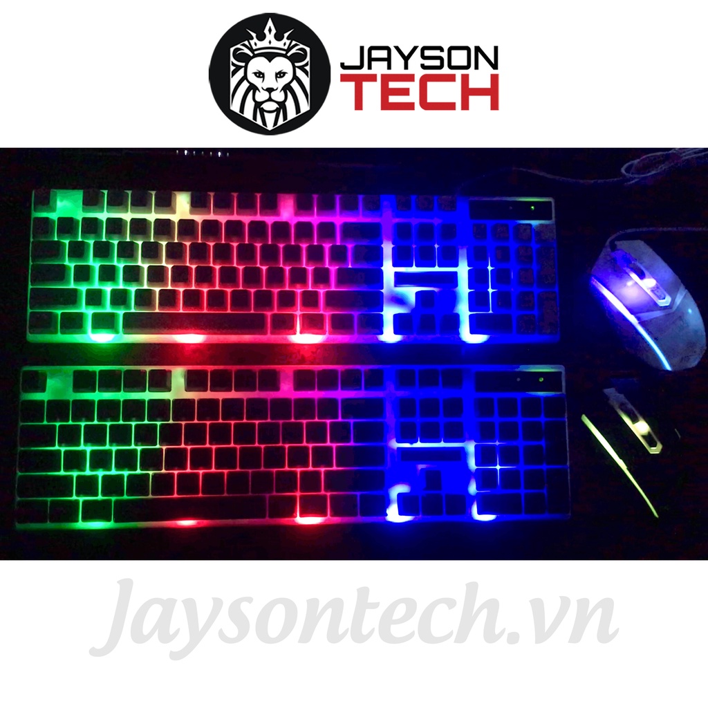 Bàn Phím Giả Cơ G21 , Bàn Phím Máy Tính Led Chuyên Game , Chuột Chơi Game JAYSONTECH