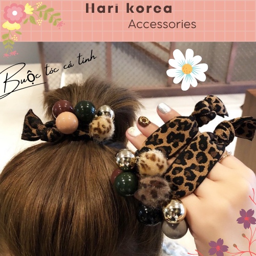 Dây buộc tóc kiểu mới cá tính sang trọng cho chị em hot trend - Hari korea Accessories