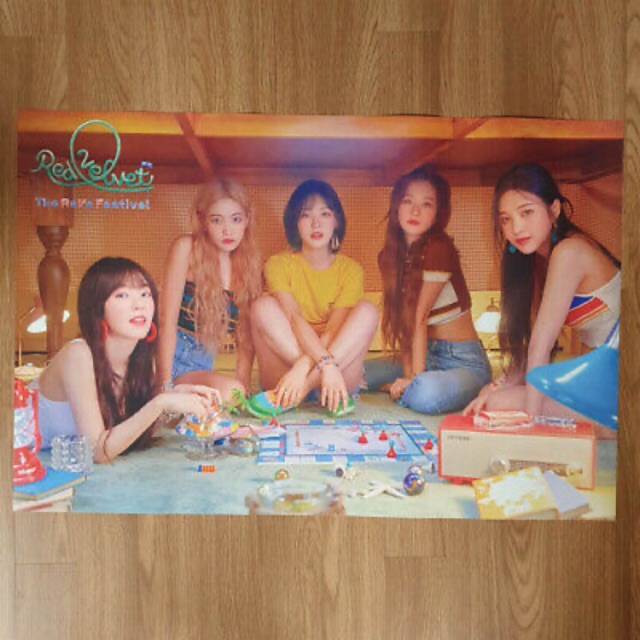 *CÓ-SẴN +TUBE* ẢNH OFFICIAL POSTER THE REVE FESTIVAL DAY 2 IRENE WENDY SEULGI JOY YERI