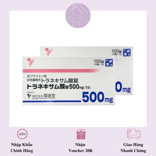 Transamin - Viên uống giảm thâm nám 500MG