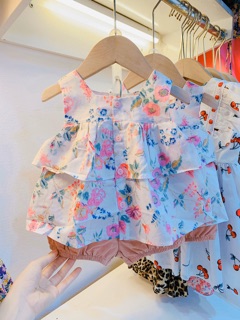 SET BỘ HOA 2 TẦNG CHO BÉ GÁI