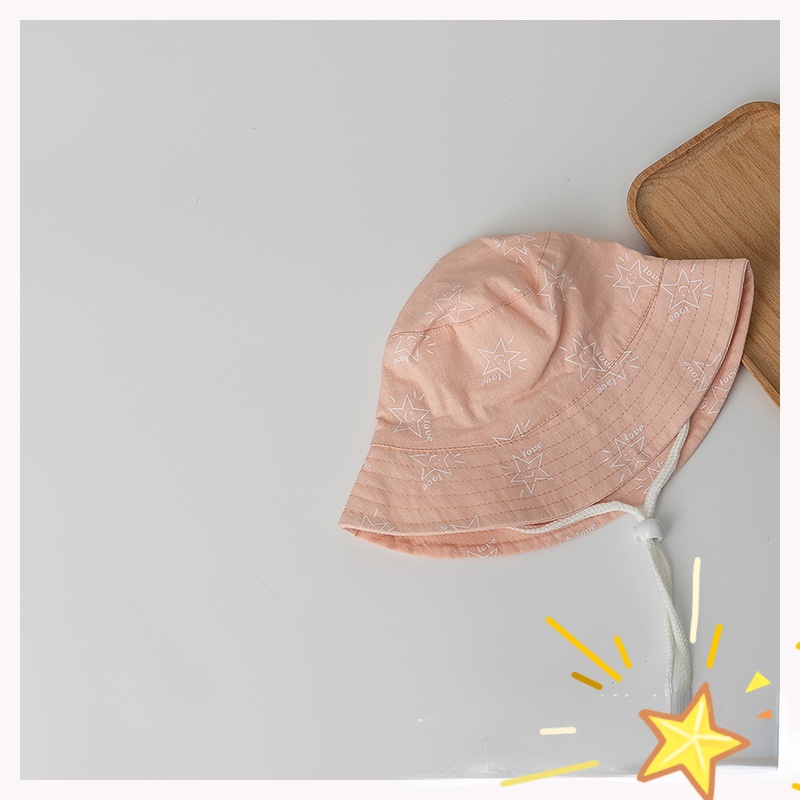 Nón Bucket Đi Biển Hoạ Tiết Hoa Cho Bé Gái
